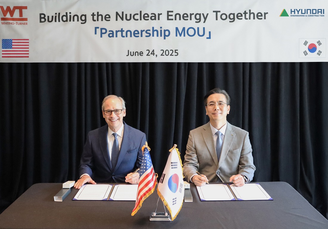 Hyundai E&C Accelerates Global Nuclear Expansion into the U.S. Nuclear Market